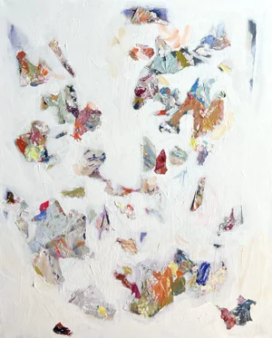 Abstract Paint Skin Painting by Brenna Giessen