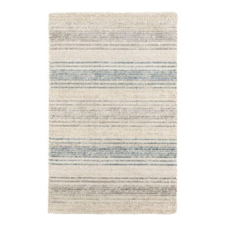 Dash & Albert by Annie Selke Moonshine Woven Cotton/Viscose Rug, 3' x 5' For Sale