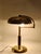 Brown Brass Table Lamp with Swivel Arm from La Maison Desny, France, 1950s For Sale - Image 8 of 9