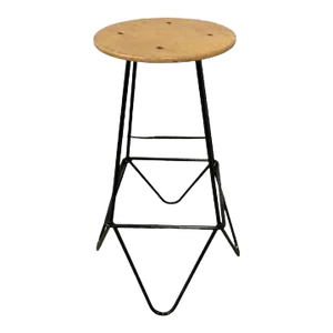 Late 20th Century Weinburg Style Hairpin Stool