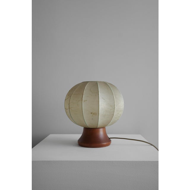 Mid-Century Modern Italian Cocoon Table Lamp by A. Castiglioni for Flos, 1960s For Sale - Image 6 of 6