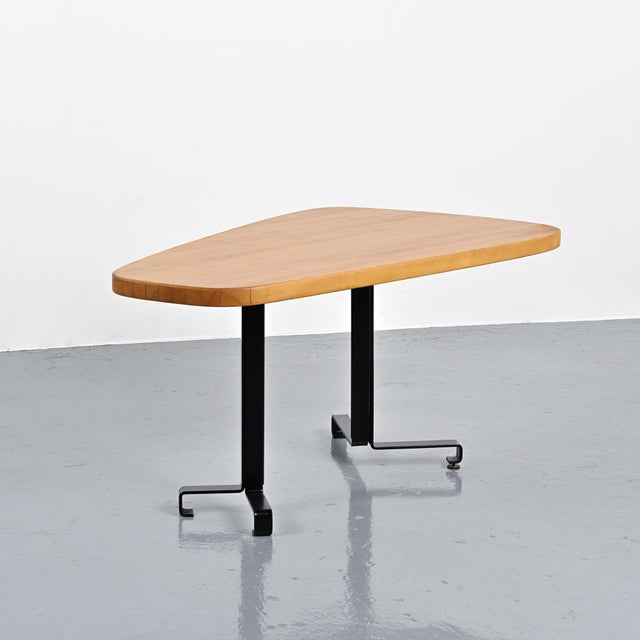 Free-Form Table by Charlotte Perriand for Les Arcs, 1986 For Sale - Image 14 of 18