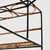 Wood Metal Trolley with Bamboo and Wicker Details, 1960s For Sale - Image 7 of 11