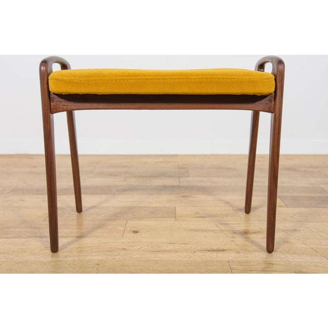 Wood Mid-Century Modern Teak Stool, Denmark, 1960s For Sale - Image 7 of 13
