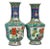19th Century Floral Chinese Porcelain Vase With Marking on the Bottom For Sale - Image 6 of 6