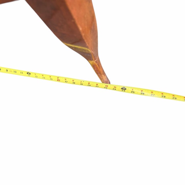 Brown Mid Century Mahogany and Brass Lyre Back Dining Chairs - A Pair For Sale - Image 8 of 12