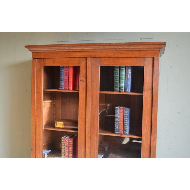 Art Deco Bookcase in Oak, 1920s For Sale - Image 3 of 11