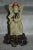 Vintage Asian Carved Soapstone Figure W/Base For Sale In Philadelphia - Image 6 of 13