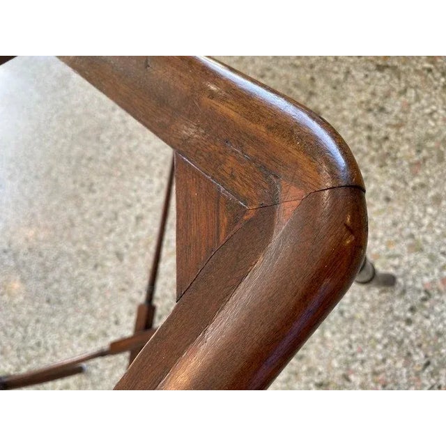 Antique Tole Ware Tray Table For Sale In Miami - Image 6 of 12