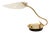 Mid-Century Modern Brass and Acrylic Table Lamp, 1950s For Sale