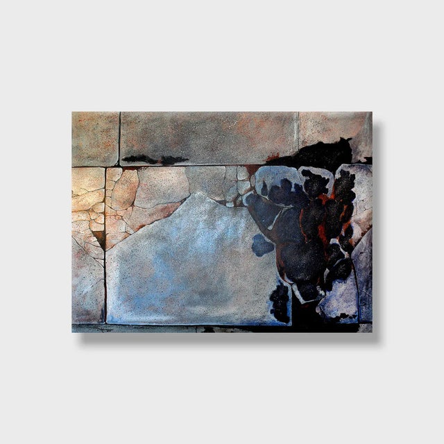 Abstract Abstract Painting, "Kaleidoscope" For Sale - Image 3 of 3