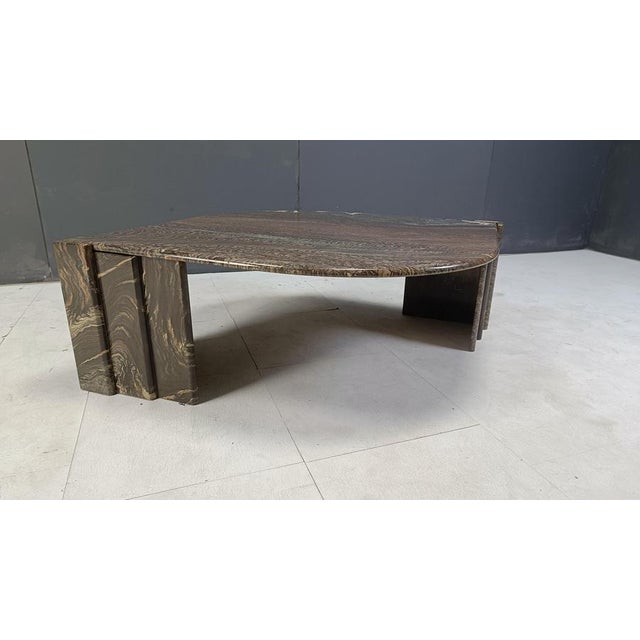 Vintage Marble Coffee Table, 1980s For Sale - Image 9 of 10