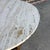 Wood Harvey Probber Travertine and Walnut Circular Side Table For Sale - Image 7 of 12