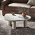 Contemporary Four Hands Zion Coffee Table - Cream Marble, Small For Sale - Image 3 of 12