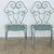This vintage French garden table and four coordinating chairs will make an irresistible spot to linger al fresco in a...