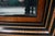 Large Neoclassical Style Ebonized & Burl Wood Wall Mirror With Marquetry Inlay For Sale - Image 12 of 12
