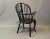 Black Painted Windsor Armchairs, 1880s, Set of 2, in None conditions. Designed before 1890