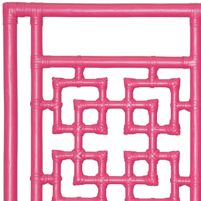 David Francis Palm Springs Platform Bed Queen, Hot Pink For Sale - Image 4 of 7