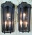 Large Exceptional Pair of Hand-Forged Iron Wall Lanterns Architectural Sconces For Sale - Image 13 of 17
