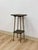 Victorian Petite Antique Spool Leg Side Table Two Tier Plant Stand, Pedestal, Wooden Top For Sale - Image 3 of 14