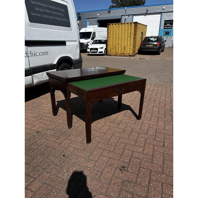 English Georgian Mahogany Architects Desk For Sale - Image 18 of 18