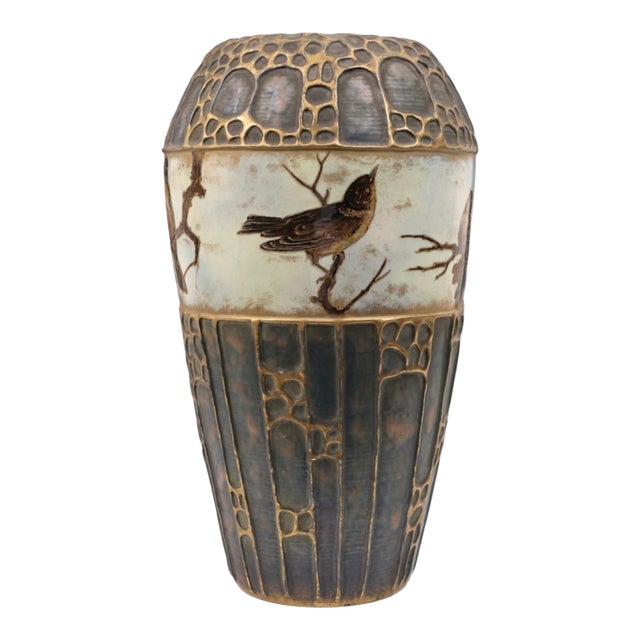 Large Antique Ceramic Amphora Vase For Sale