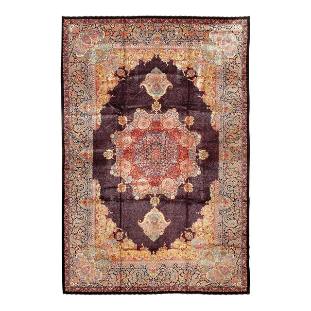 Pasargad DC Exquisite Design Paris Palace Fine Power Loom V.Silk Rug For Sale