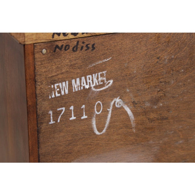 Statton New Market Cherry 10 Drawer Dresser W. Mirror For Sale - Image 15 of 18