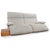 Grey Fabric Wave Three Electric Two-Seater Sofa by Koinor For Sale - Image 5 of 17