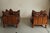 Poltronova Brutalist Lounge Chairs by Jonathan De Pas for Poltronova, 1970s, Set of 2 For Sale - Image 4 of 7