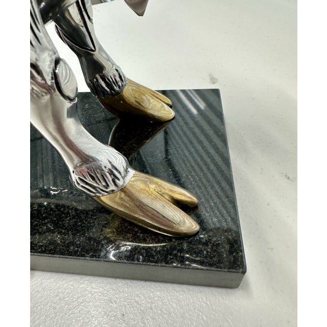 Frank Meisler “Ephraim the Goat” Limited Edition Signed Kinetic Sculpture on Marble For Sale - Image 17 of 18