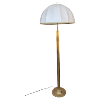 Hollywood Regency Brass Floor Lamp by Schroder and Co., 1950s For Sale