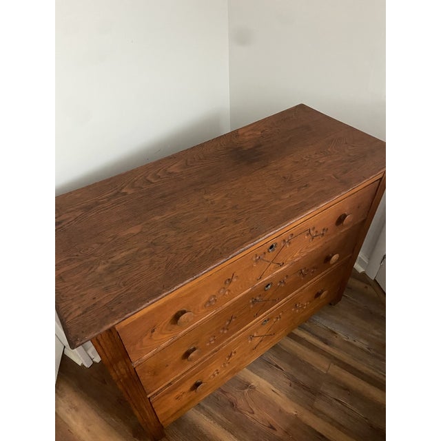 Brown Charming Antique Eastlake Dresser Chest Sideboard Bar For Sale - Image 8 of 12