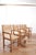 Wood Vintage Danish Dining Chairs in Papercord by Tage Poulsen, 1974, Set of 4 For Sale - Image 7 of 18