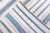 Blue Doris Leslie Blau Vintage Indian Dhurrie Striped Blue Beige Rug For Sale - Image 8 of 8