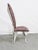 Trout Studios modern design side chair by Sallie Trout , heavy cast aluminum legs , brushed finish. About Trout Studios:...