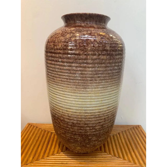 Model 147 Ceramic Floor Vase from Höhr, 1960s, in Flawless conditions. Designed 1960 to 1969 This piece has an attribution...