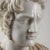 Roman Emperor Bust in White Marble and Flowery Alabaster For Sale - Image 4 of 11