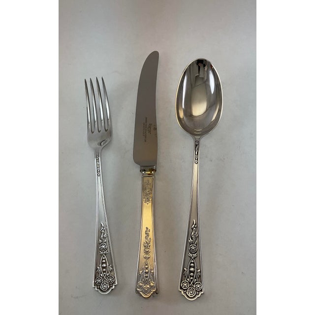 1980s Silver Dessert Spoon, Royal York For Sale - Image 9 of 14