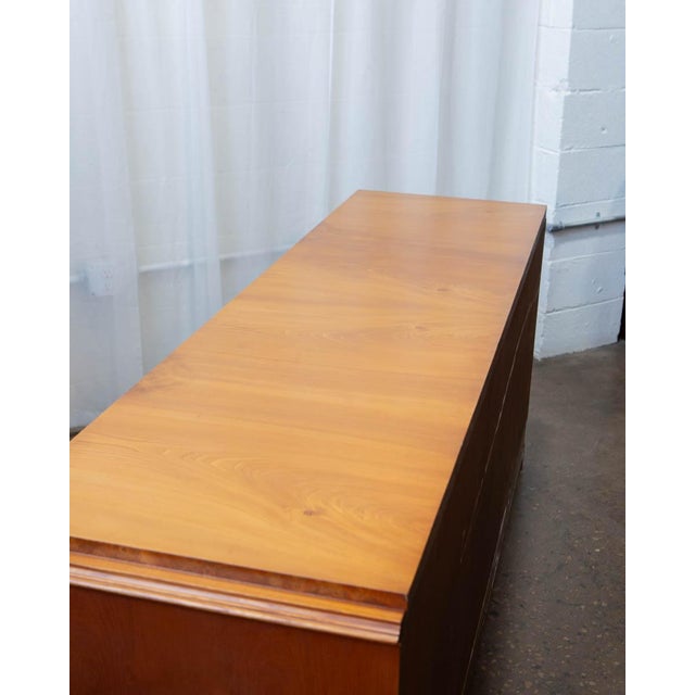 Brown Art Deco Swedish Burlwood Sideboard, C. 1930s For Sale - Image 8 of 16