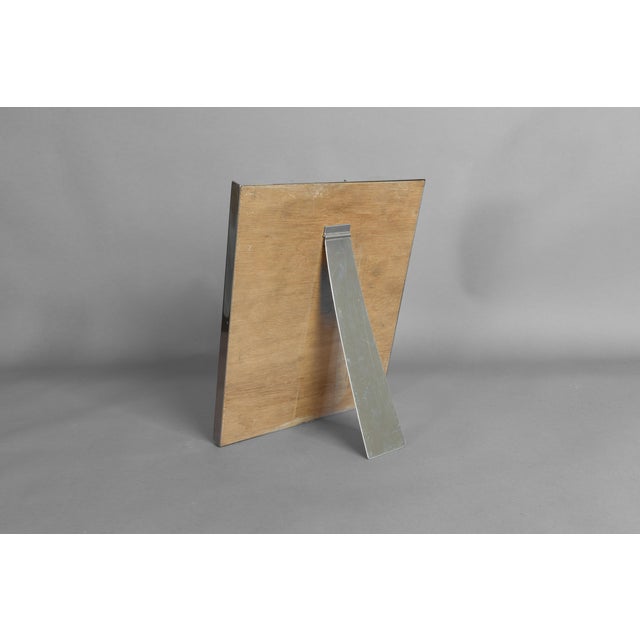 Silver-Plated Vanity Mirror, 1930s For Sale - Image 3 of 7