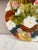 French Country French Majolica Strawberries Plate Orchies, Circa 1890 For Sale - Image 3 of 4