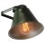 Vintage German Industrial Green Metal Wall Light For Sale - Image 4 of 7