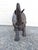 Figurative Leather Rhino Figurine For Sale - Image 3 of 12