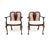 Antique Edwardian Walnut Cane Back Armchairs, 1900, Set of 2 For Sale - Image 3 of 11