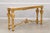 Rococo Style Gilt & Gold Marble Top Console Table For Sale - Image 18 of 18