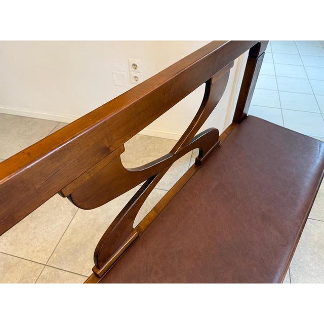 Antique Bench in Pine For Sale - Image 4 of 13