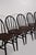 Black Wood and Cork Chairs, 1970, Set of 6 For Sale - Image 8 of 14