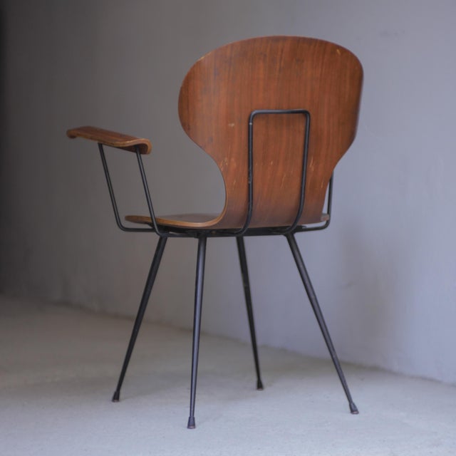Vintage Armchair by Carlo Ratti, 1950s For Sale - Image 9 of 17