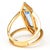 Adorn your finger with this 14k yellow gold hydro synthetic quartz and diamond ring. A harmonious blend of diamonds and...